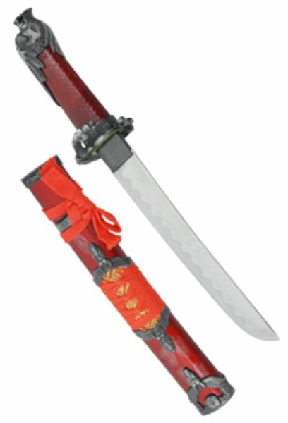 Японский кинжал танто «Красный Дракон»