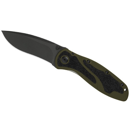 Нож складной полуавтомат KERSHAW Blur Olive Drab