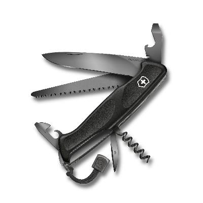 Нож складной Victorinox Ranger Grip 55 Onyx Black 0.9563.C31P