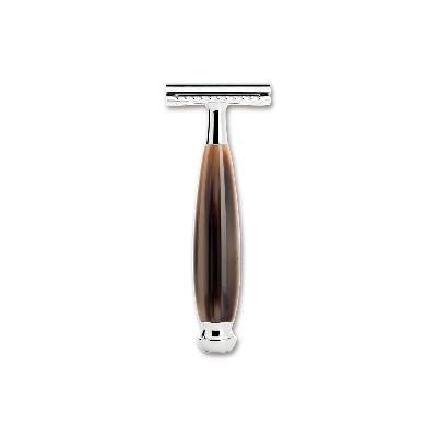 Бритвенный станок Boker Safety Razor Resin Brown 04BO195SOI