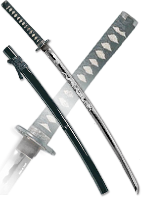Меч самурайский "Розайа", катана SI-SW-300-DR-KA