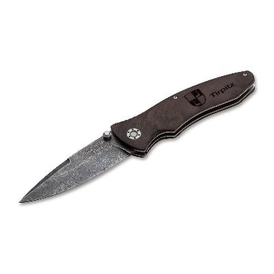 Нож складной Boker Tirpitz-Damascus Wood BK110192DAM