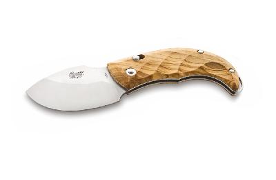 Нож Folding Skinner, Satin Finish 440C Stainless Steel, Olive Wood Handle