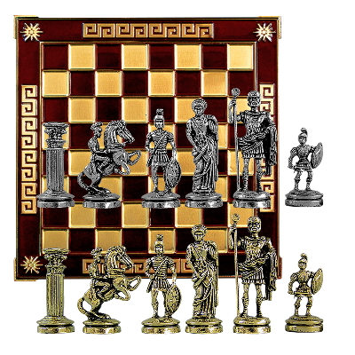 Шахматы сувенирные "Древний Рим" MN-514-RD-GS