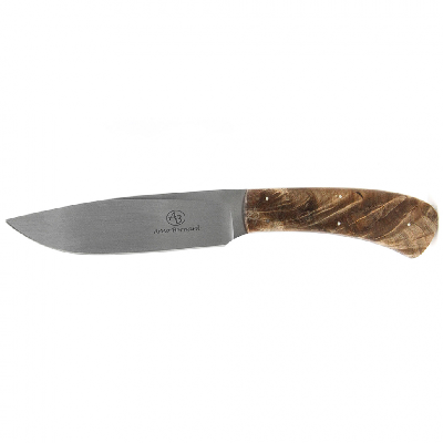 Туристический охотничий нож с фиксированным клинком Arno Bernard Leopard 11.3 см AB/Leopard SPALTED MAPLE