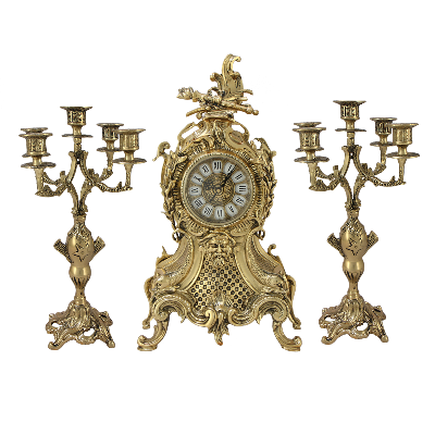 Часы с канделябрами Карранка Тападо BP-2706428-D