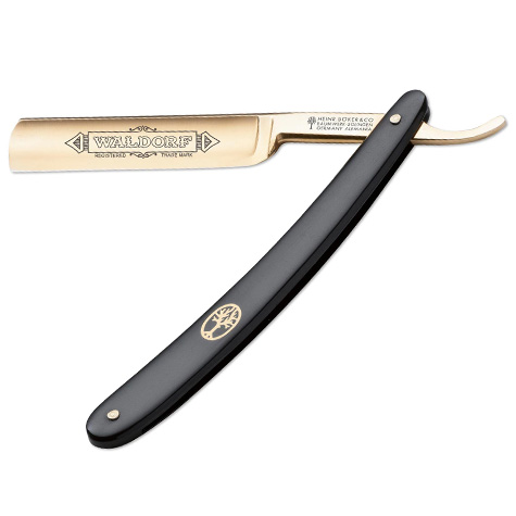 Опасная бритва Boker 140321 Waldorf 24 Karat Gold 5/8