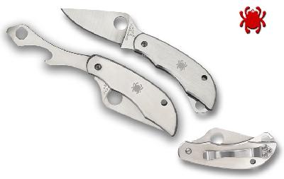 Складной нож Spyderco ClipiTools Bottle Opener & Screwdriver Knife