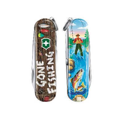 Нож складной Victorinox Gone Fishing 0.6223.L2005