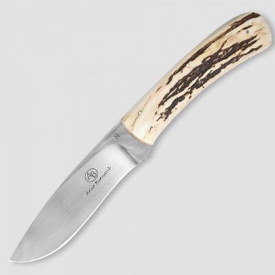 Туристический охотничий нож с фиксированным клинком Arno Bernard Kudu 9.6 см AB/Kudu R SAMBAR STAG