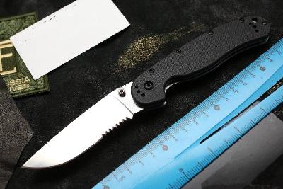 Нож RAT™-1 Satin Partial Serration Blade
