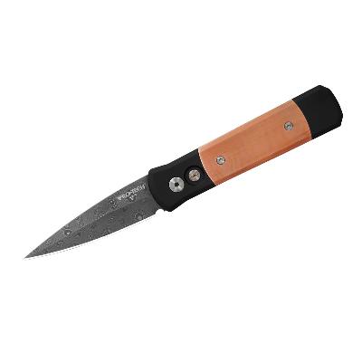 Нож складной Pro-Tech GODSON CUSTOM COPPER DAMASCUS