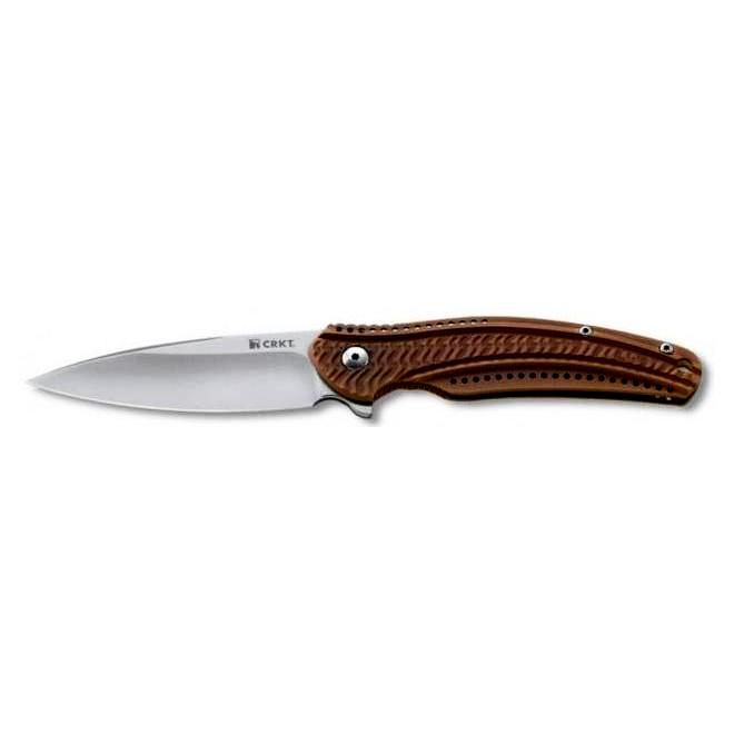 Складной нож Ripple 2 Bronze Coating Stainless Steel Handle (IKBS® Flipper)