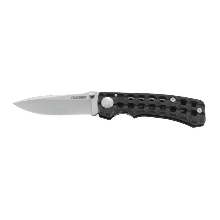 Складной нож Ruger Knives Go-N-Heavy™ Tactical Folder Bill Harsey Design Stonewashed Plain Blade