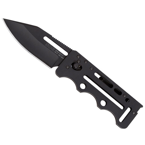 Складной нож SOGAC77 Access Card Black Tini