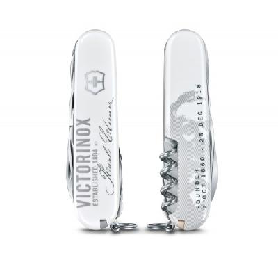 Набор из ножа Victorinox Huntsman 2018 LE и монеты 20 Swiss Francs Karl Elsener